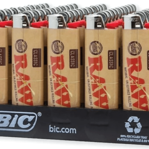 BIC - LIGHTERS - RAW CLASSIC - 50CT DISPLAY