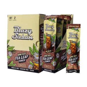 BLAZY SUSAN - KING SIZE TEA LEAF CONES / 10PK